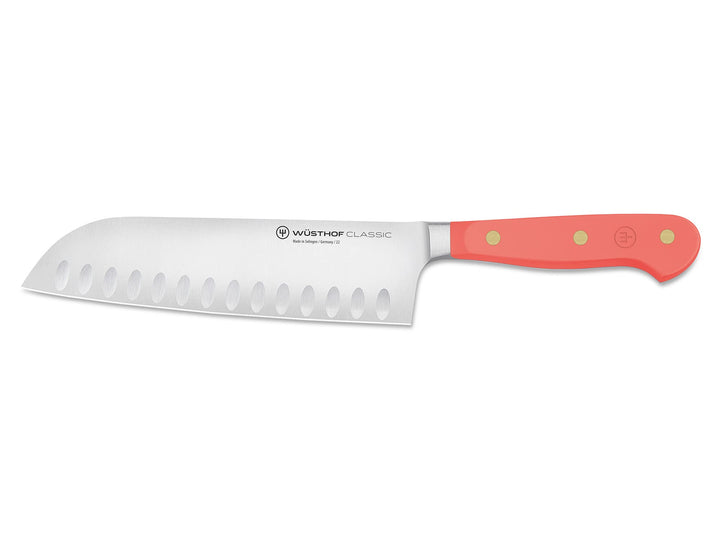 WÜSTHOF Classic Santoku 17 cm, Coral Peach (Orange) Coral Peach 17 cm, Coral Peach 17 cm