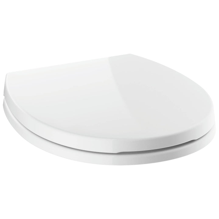 DELTA FAUCET 801903-WH Round Front Slow-Close Toilet Seat in White ROUND Langsam schliessend, ROUND