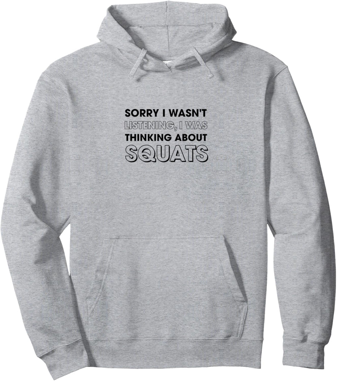 Langhantel, Deadlifting, Powerlifting, Kniebeugen Pullover Hoodie