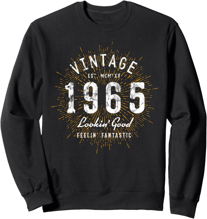 Geburtstag Vintage geboren 1965 Sweatshirt