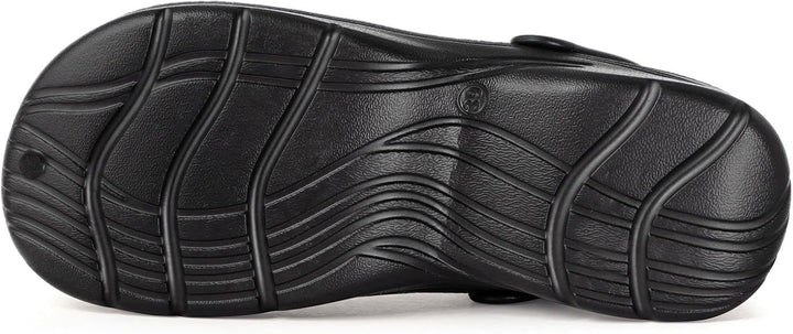 Eagsouni Damen Herren Lined Clogs Winter Hausschuhe Gefüttert Pantoletten Gartenschuhe Wärme Pantoff