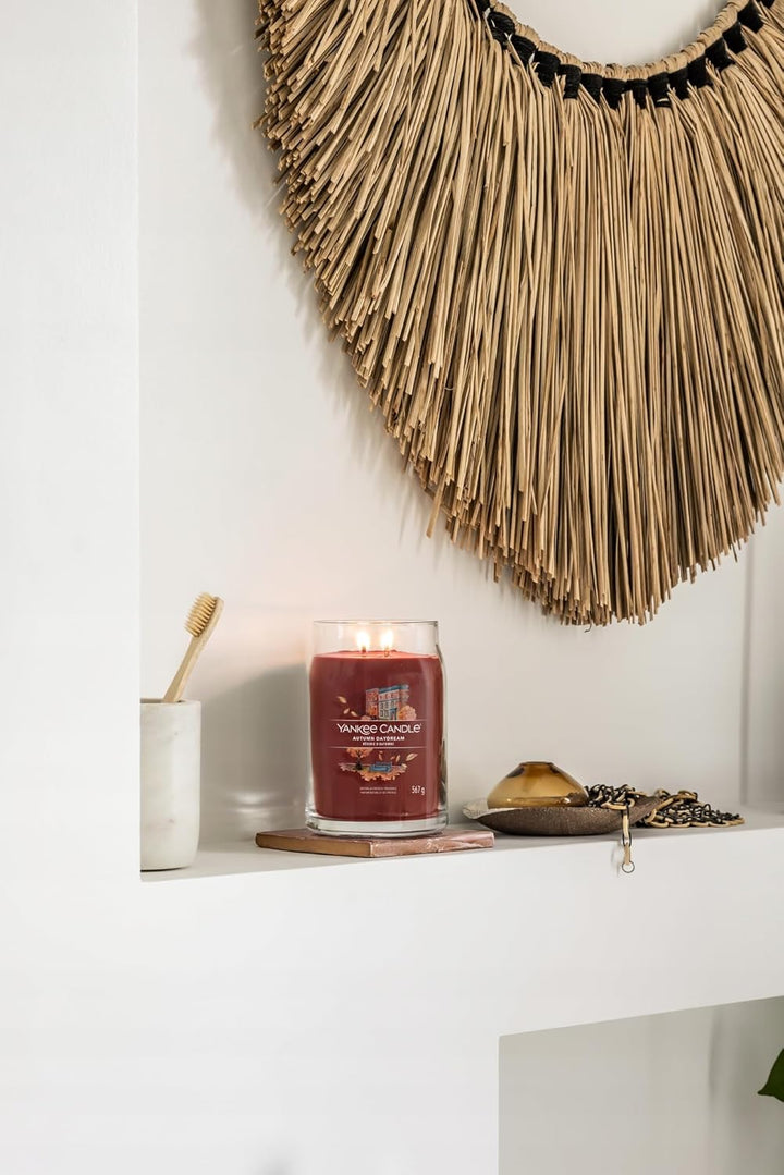 Yankee Candle Autumn Daydream grosses Glas