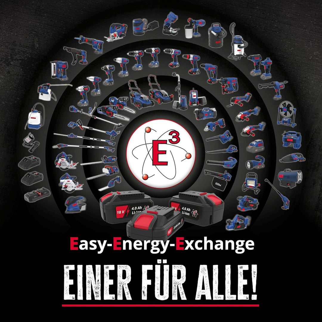 Güde Akku Nass Trockensauger NTST 18-0 (18V, 10 l Auffangbehälter, 4 Lenkrollen, Boden- &amp; Fugendüse,
