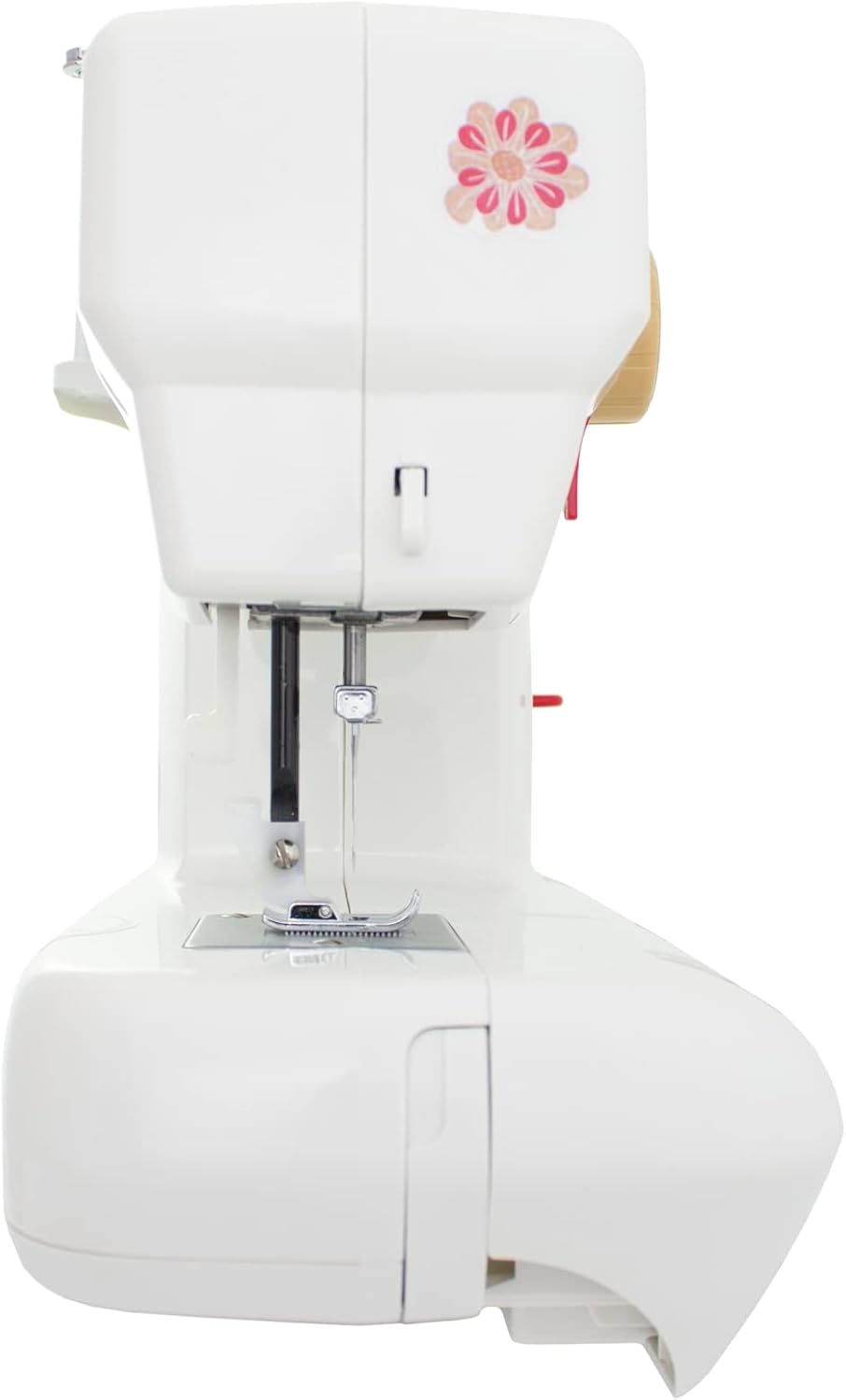 Carina Junior - Mechanische Nähmaschine für Näh-Einsteiger &amp; Anfänger mit Griff, 6 Stichprogrammen,