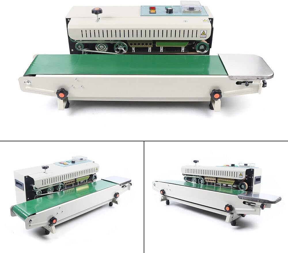 Automatische Versiegelungsmaschine, Heisssigelmaschine Lebensmittel Sealer Siegelmaschine für Plasti