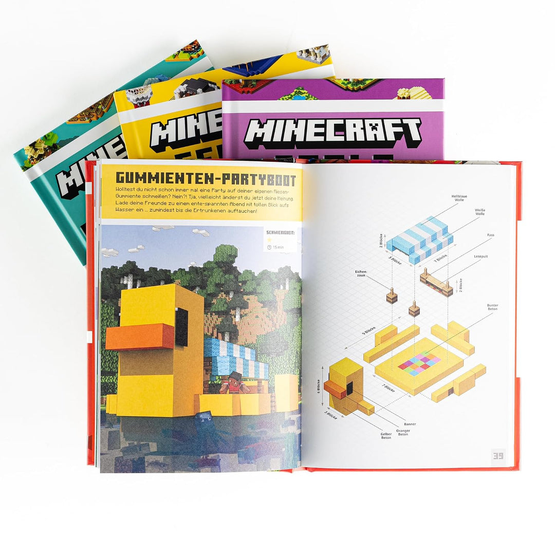 Minecraft Tolle Mini-Projekte (Schuber): Praktischer Schuber mit über 80 kleinen Bau-Projekten im Mi
