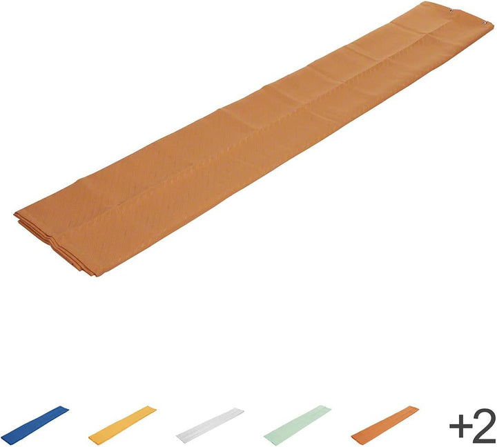 Sport-Tec Teleskopsichtschutz 210 cm mit Vorhang 175 cm Orange, Orange