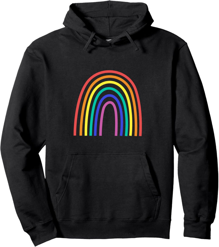 Regenbogen Pullover Hoodie