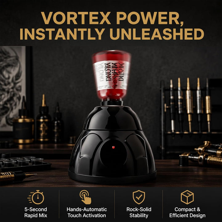 Vortex Mixer, 5200 U/min Mini Vortex Mischer Elektrischer Pigment Shaker Lab Paint Shaker Mischer Mi