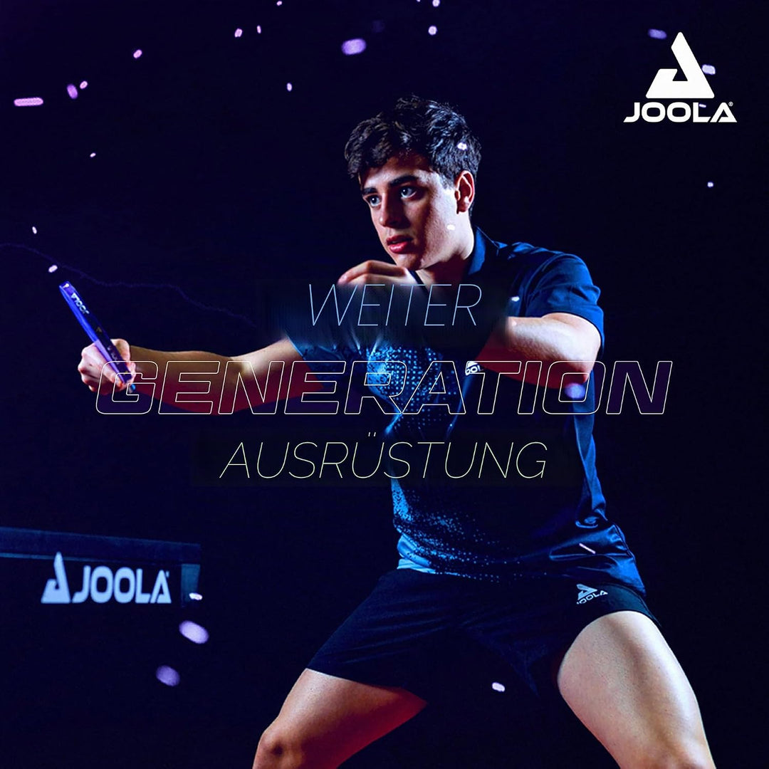 JOOLA Tischtennisschlaeger Set Bestehend aus 2 Tischtennisschläger + 8 Tischtennisbälle - Ideal für
