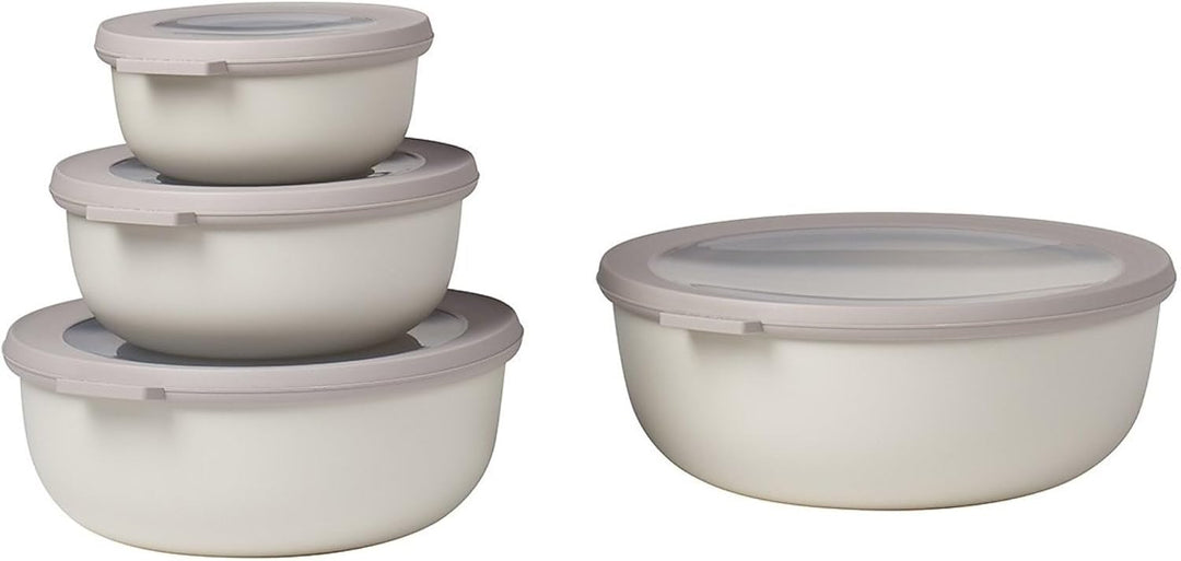 Mepal - Cirqula Low Bowl Set 4-teilig - Nordic White (233103)