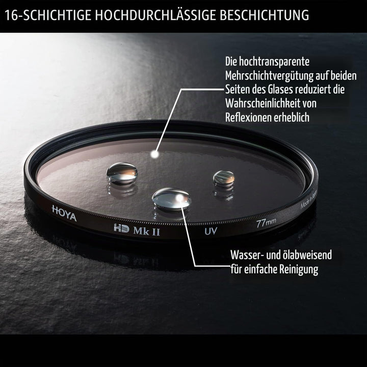 Filter Hoya HD MkII UV 77mm 77mm UV, 77mm UV
