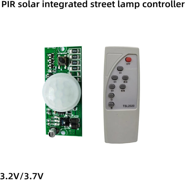 Haofy Solar-Lampen-Controller, Body-Induktions-Modul, Fernbedienung Solar Power Charging Controller