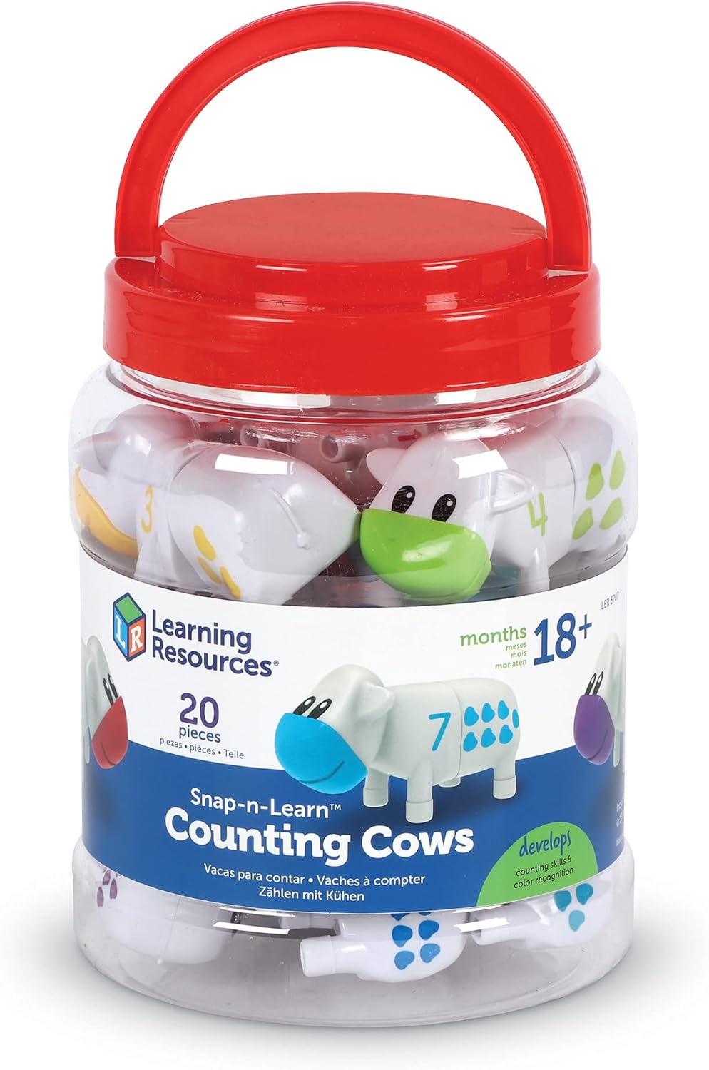 Learning Resources Snap-n-Learn™ Zählkühe