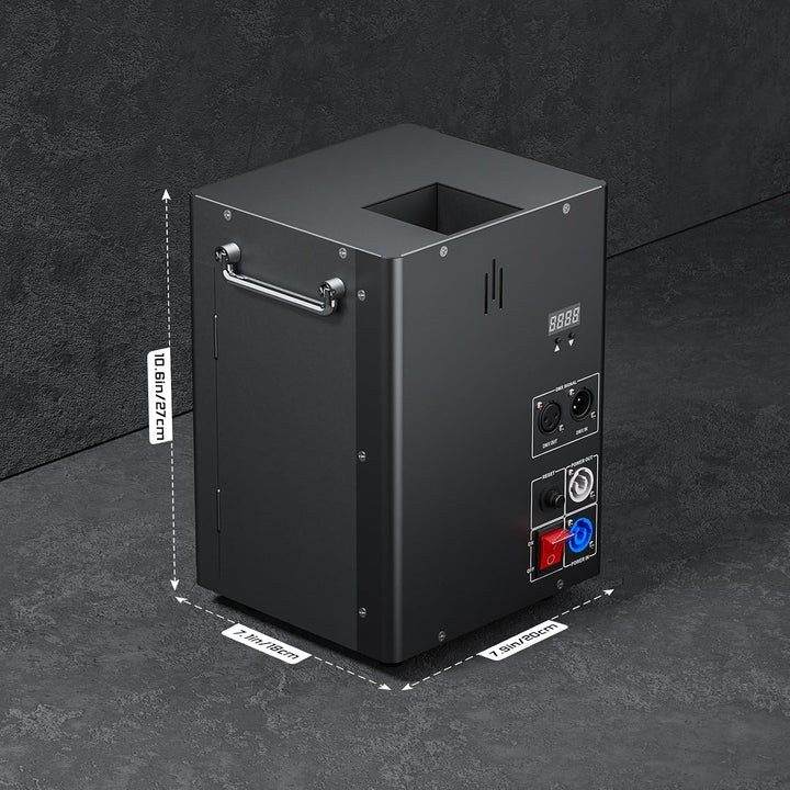 Flammenwerfer, 2PC 180W Flammenprojektor mit DMX Control, Dj Jet Flame Machine für Konzerte, Shows,