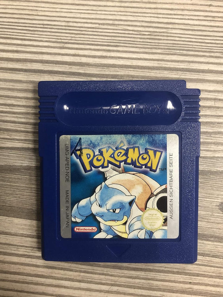 Pokémon - Blaue Edition Game Boy Blaue Disk, Game Boy Blaue Disk