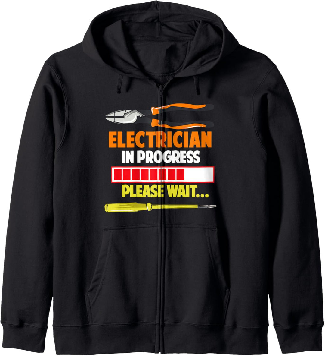 Elektriker im Gange Geschenk für einen Elektriker Kapuzenjacke