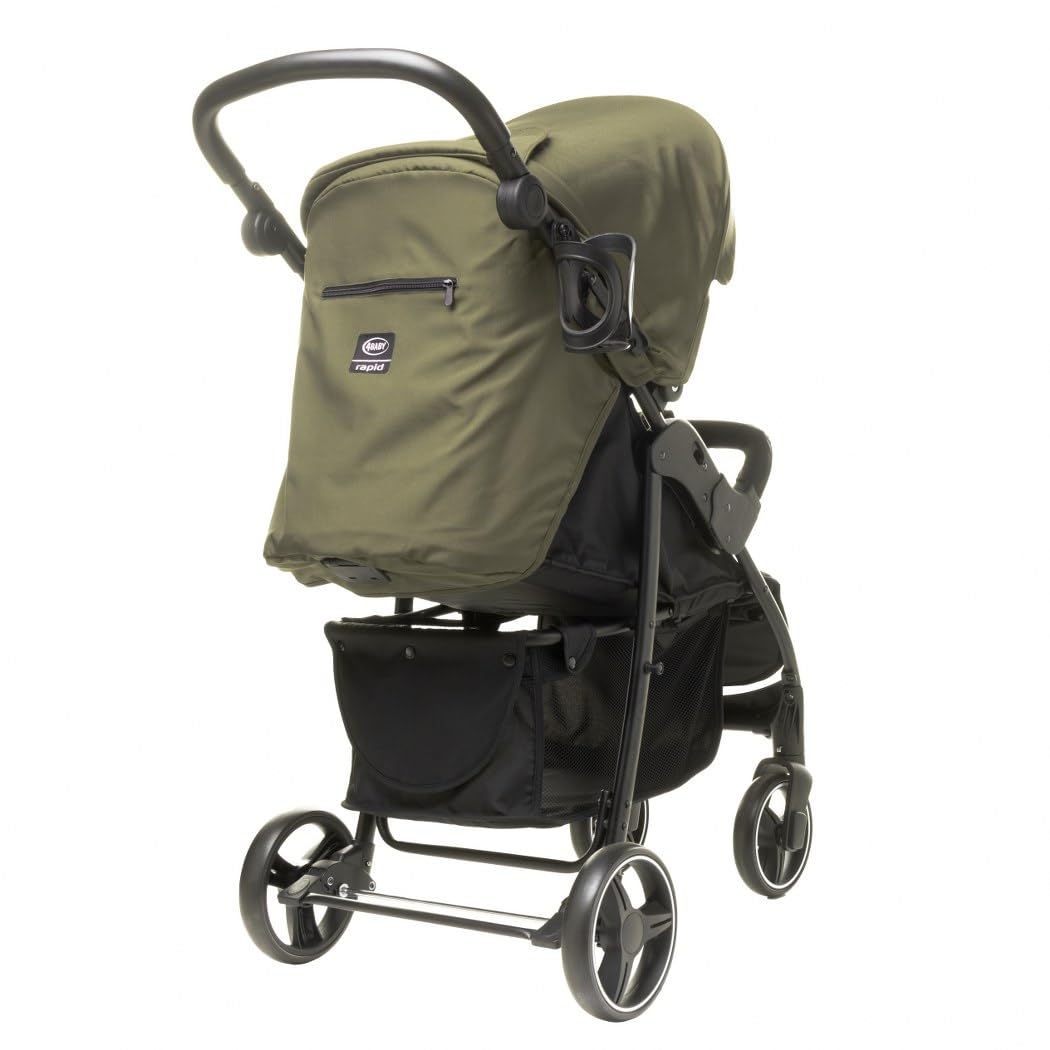 Rapid kinderwagen buggy bis 22 kg, kompakter buggy, klein, leicht und stabil, amortisierte Räder (Kh