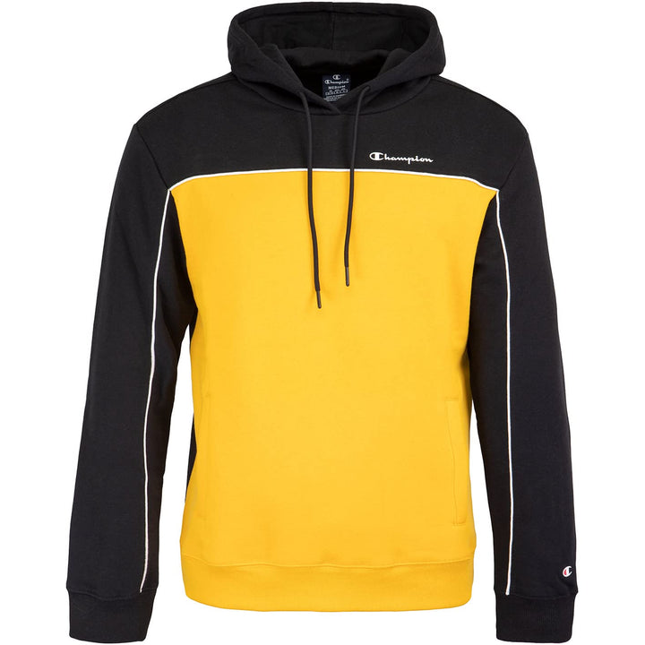 Champion Small Logo Hoody L Black/Orange/White, L Black/Orange/White