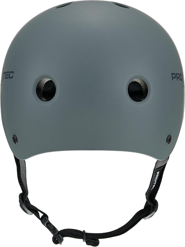 Pro tec Unisex Helmet Classic Certified XL Matte Grey, XL Matte Grey