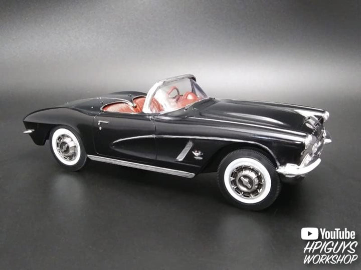 Round2 AMT1318/12 1/25 1962 Chevy Corvette Modellbausatz, Mehrfarbig