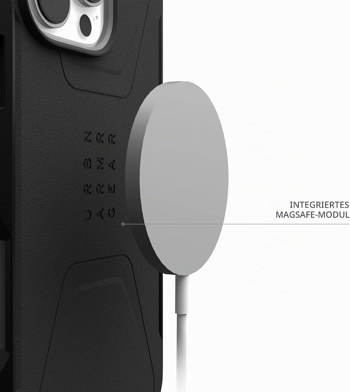 Urban Armor Gear UAG Hülle Metropolis LT Civilian für iPhone 16 Pro Max mit 6,9 Zoll,, unentbehrlich