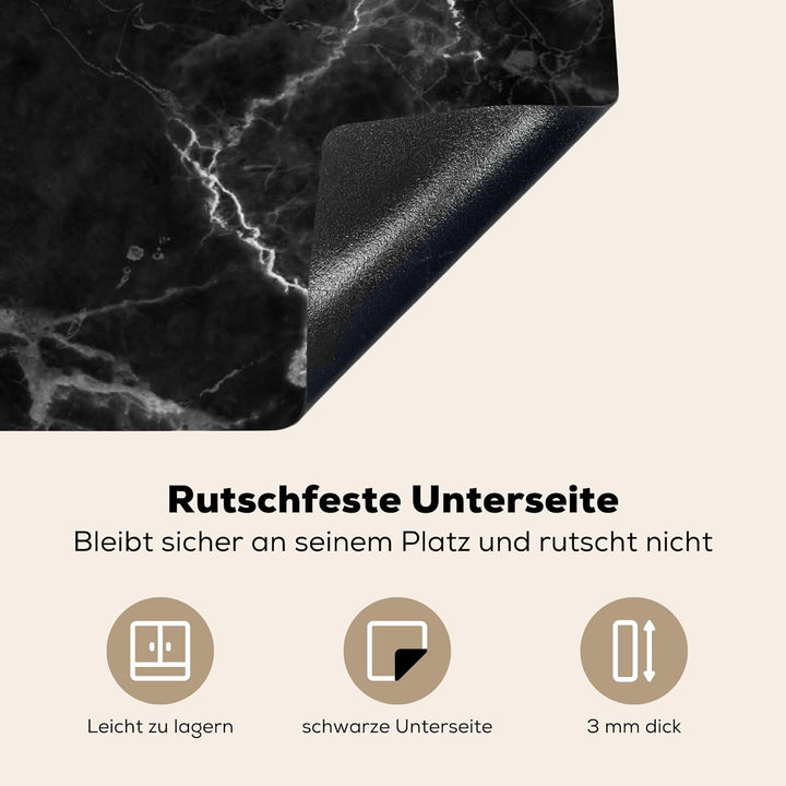 Herdabdeckplatte Einteilig Induktionsmatte Küche Abdeckung Ceranfeld Herd Abdeckplatte Deko Vinyl Ma