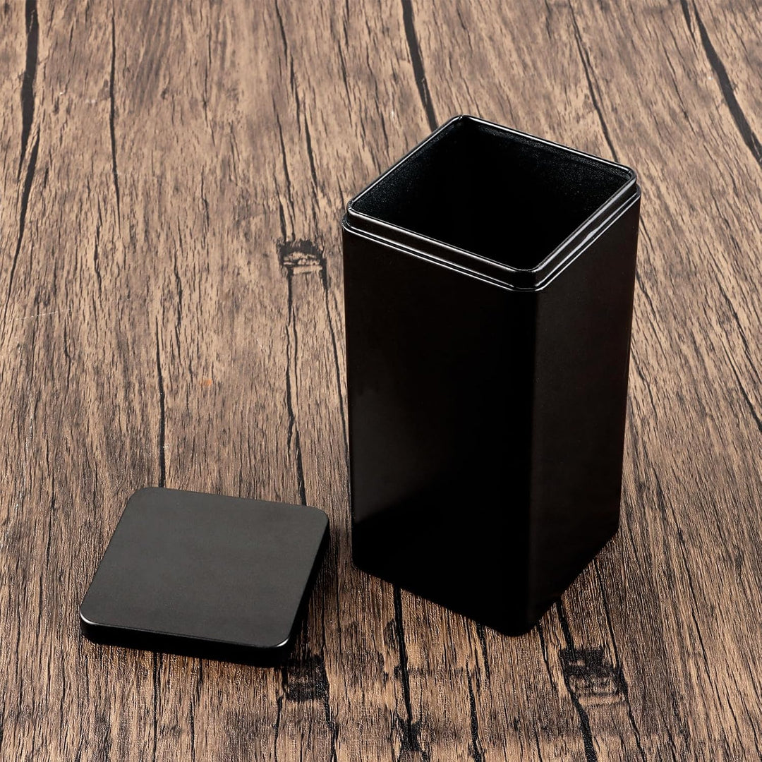 8 Stück Klassische Teedosen für Losen Tee, Aromadicht aus Metall für je 150g Earl Grey, TeeAufbewahr