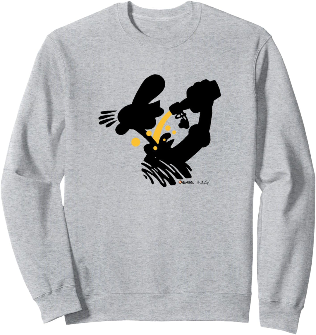 WERNER Hau wech! Weiss Sweatshirt