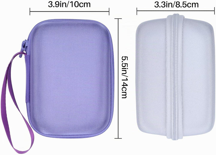 Hart Reise Schutz Hülle Etui Tasche für JBL Go 4 / JBL GO 3 Tragbaren Bluetooth-Lautsprecher (Schwar