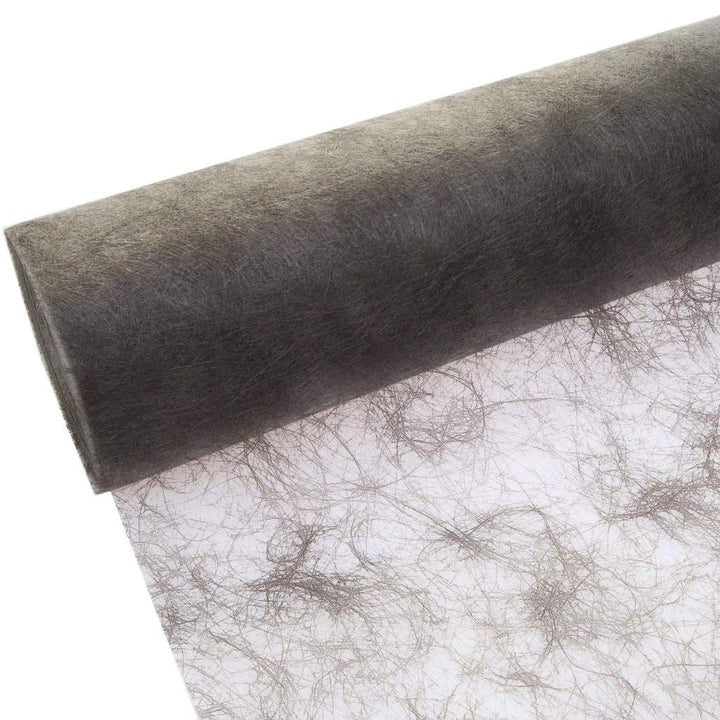 Sizoflor Tischband anthrazit - Taupe 7,9 cm Rolle 50 Meter 60 026-R
