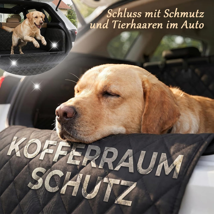 Kofferraum Schutzmatte Hund, Kofferraumschutz Auto SUV Hundedecke L, L