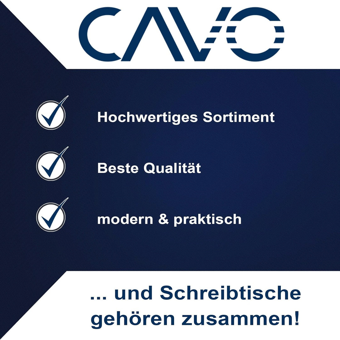 CAVO Desktop PC-Halterung CH-LOCK-360-S schwarz 88 x 516 mm bis 10 Kg PC-Halter CH-LOCK-360 schwarz,