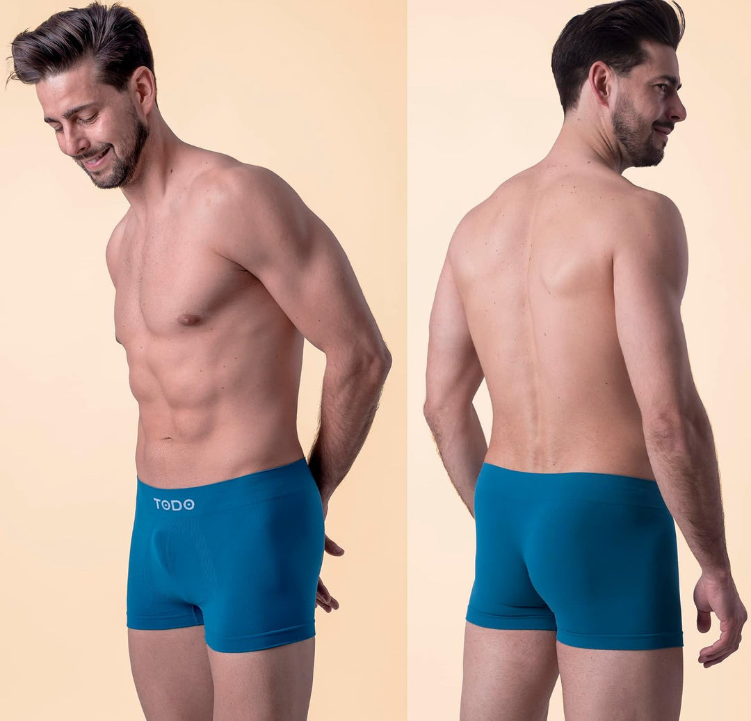 TODO Sport Boxershorts Herren (1-3er Pack) Elastisch Sportunterwäsche Boxer Männer, Atmungsaktiv, Le