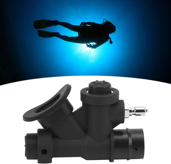 Tauchzubehör, Tauchen BCD Power Inflator Universal 45 Grad Oral Power Inflator K-förmiges Ventil Tra