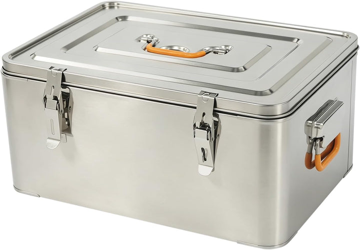 Isolierbehälter Edelstahl 40L Thermobehälter Gastro Speisen Transport | Dreischichtige Isolierung oh