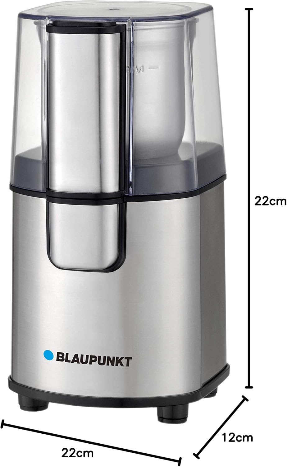 Blaupunkt FCG701, Rostfreier Stahl, Silber, 13x12x22 cm