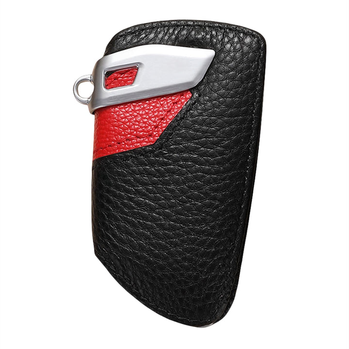 Auto echtes Leder Smart Key Cover Fall für BMW (Blade Rot), Blade Rot