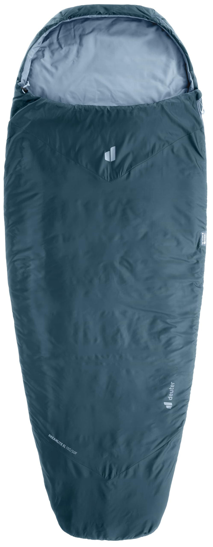 deuter Dreamlite 10C/50F ultraleichter Kunstfaserschlafsack nautic-breeze Extra Long ( Körpergrösse