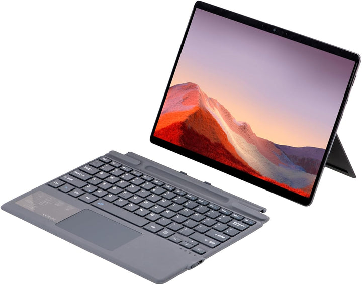Bluetooth-Tastatur für Microsoft Surface Pro Copilot+ PC (11. Edition), kompatibel mit Pro 8 9 10/ X