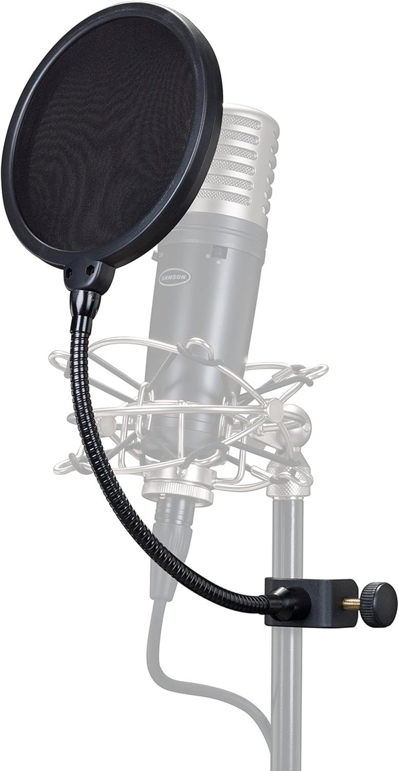 Samson G-Track Pro USB-Mikrofon &amp; PS04 Popschutz Bundle mit Popschutz, Bundle mit Popschutz