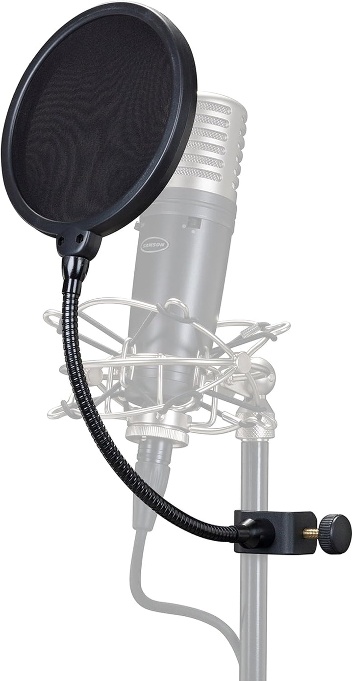 Samson G-Track Pro USB-Mikrofon &amp; PS04 Popschutz Bundle mit Popschutz, Bundle mit Popschutz