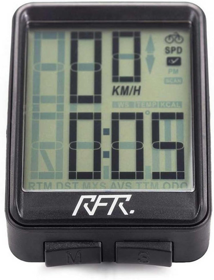 CMPT Fahrradcomputer Wireless schwarz