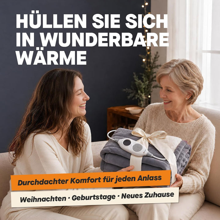 Heizdecke Mit Abschaltautomatik Wärmedecke 180 X 200CM