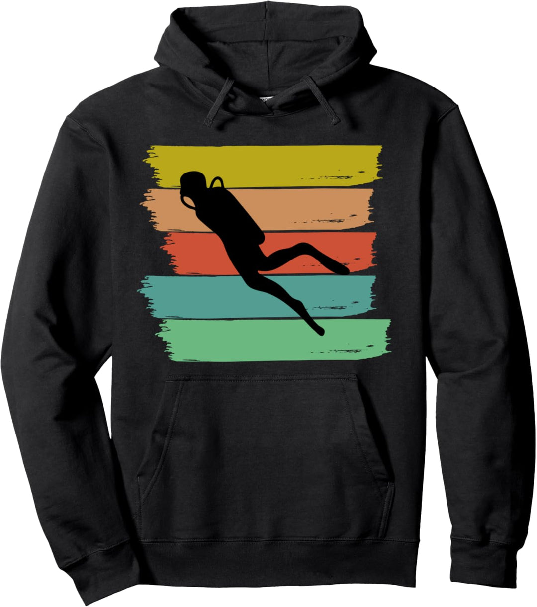 Tauchen Vintage Motiv für Herren und Damen | Taucher Pullover Hoodie