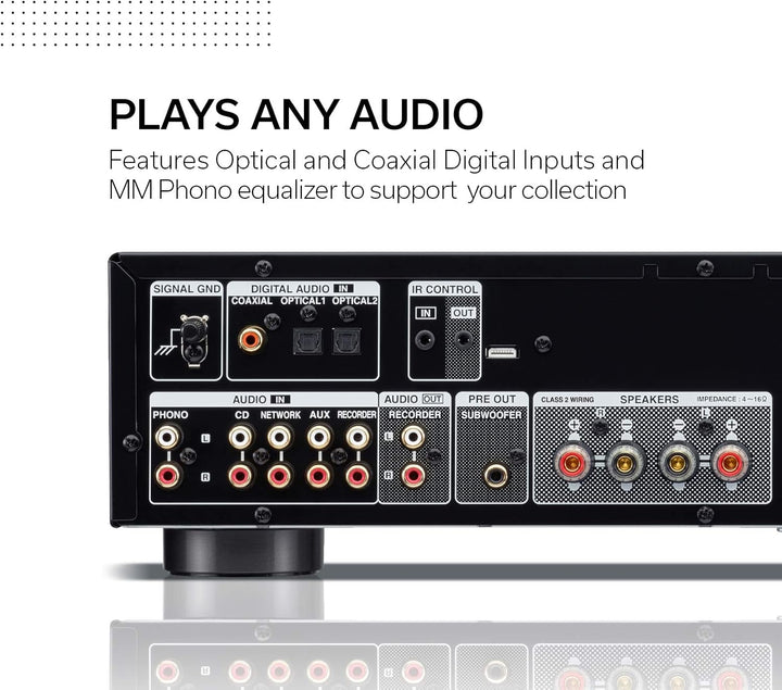 Denon PMA600NE HiFi-Verstärker, Endstufe mit Bluetooth, Phono-Equalizer, 1x Koaxial- &amp; 2x Optischer