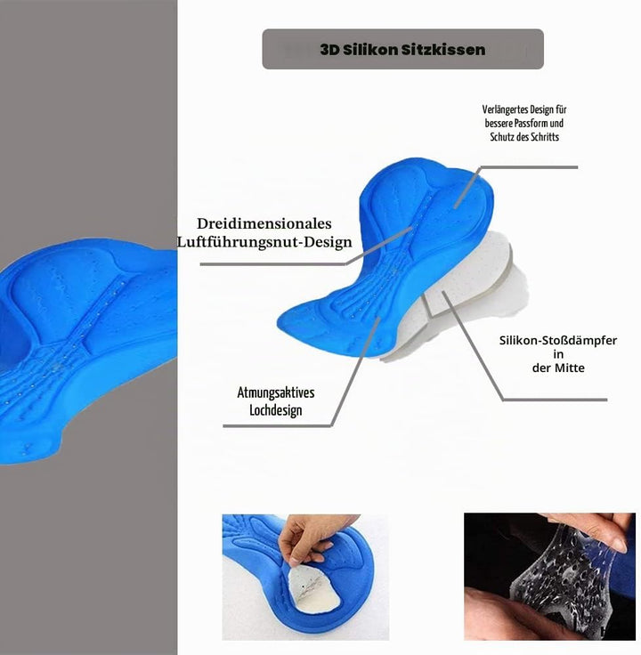 HOMTOL Radtrikot Set Herren Langarm Kurzarm Fahrradbekleidung Fahrradtrikot Triathlon Anzug Herren F