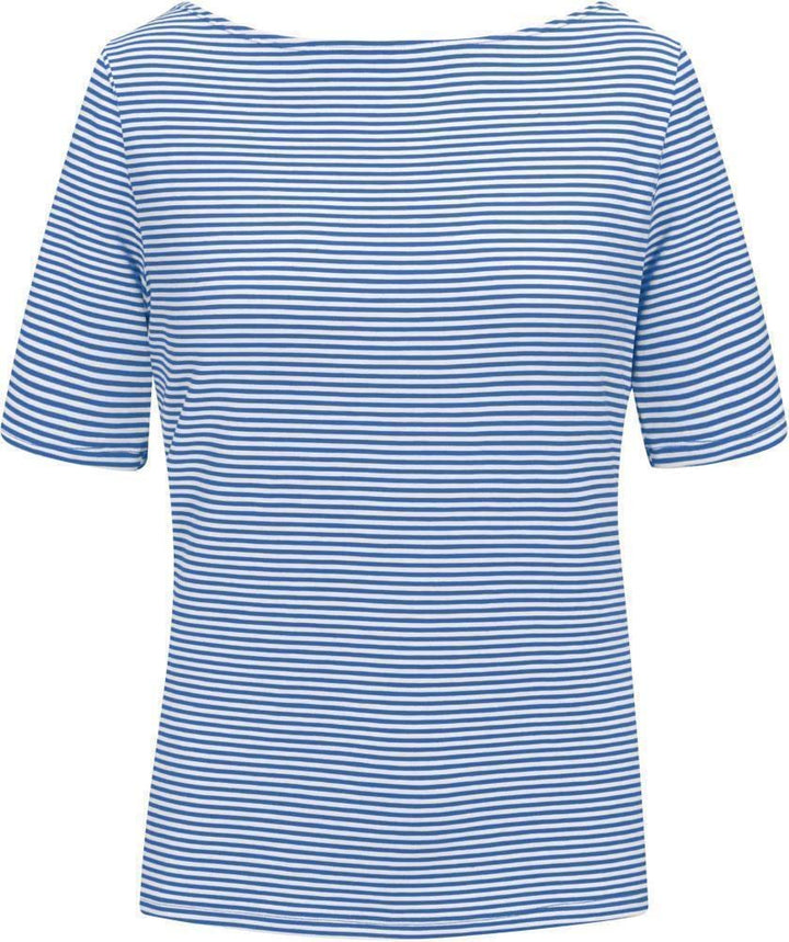 PIP Studio Tjessy Short Sleeve Top Little Sumo Stripe Farbe Cobalt Blue Gr??? e M