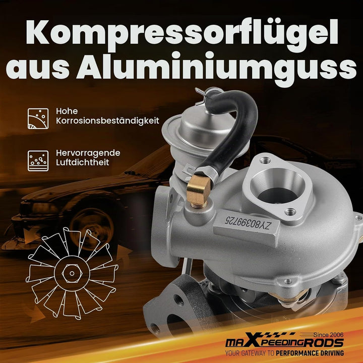 maXpeedingrods RHB31 Turbo and Oil Cooled Turbocharger, RHB31