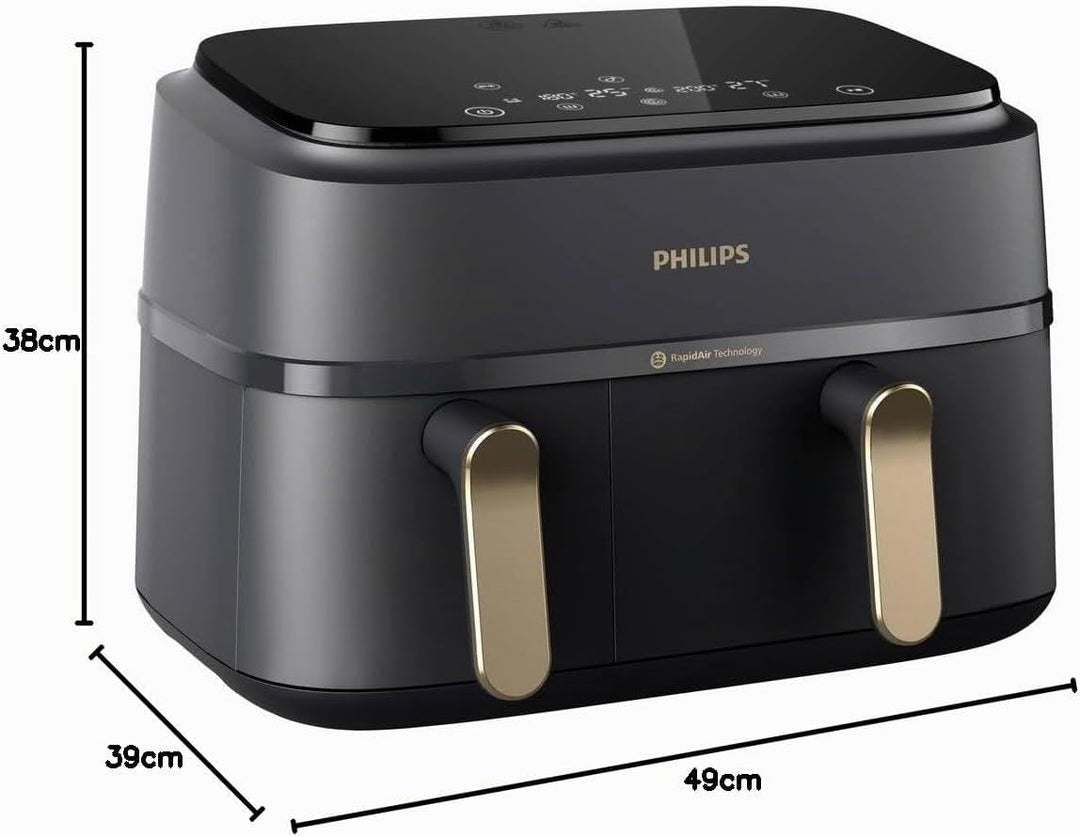 Philips NA352/04 3000 Series Doppel-Heissluftfritteuse